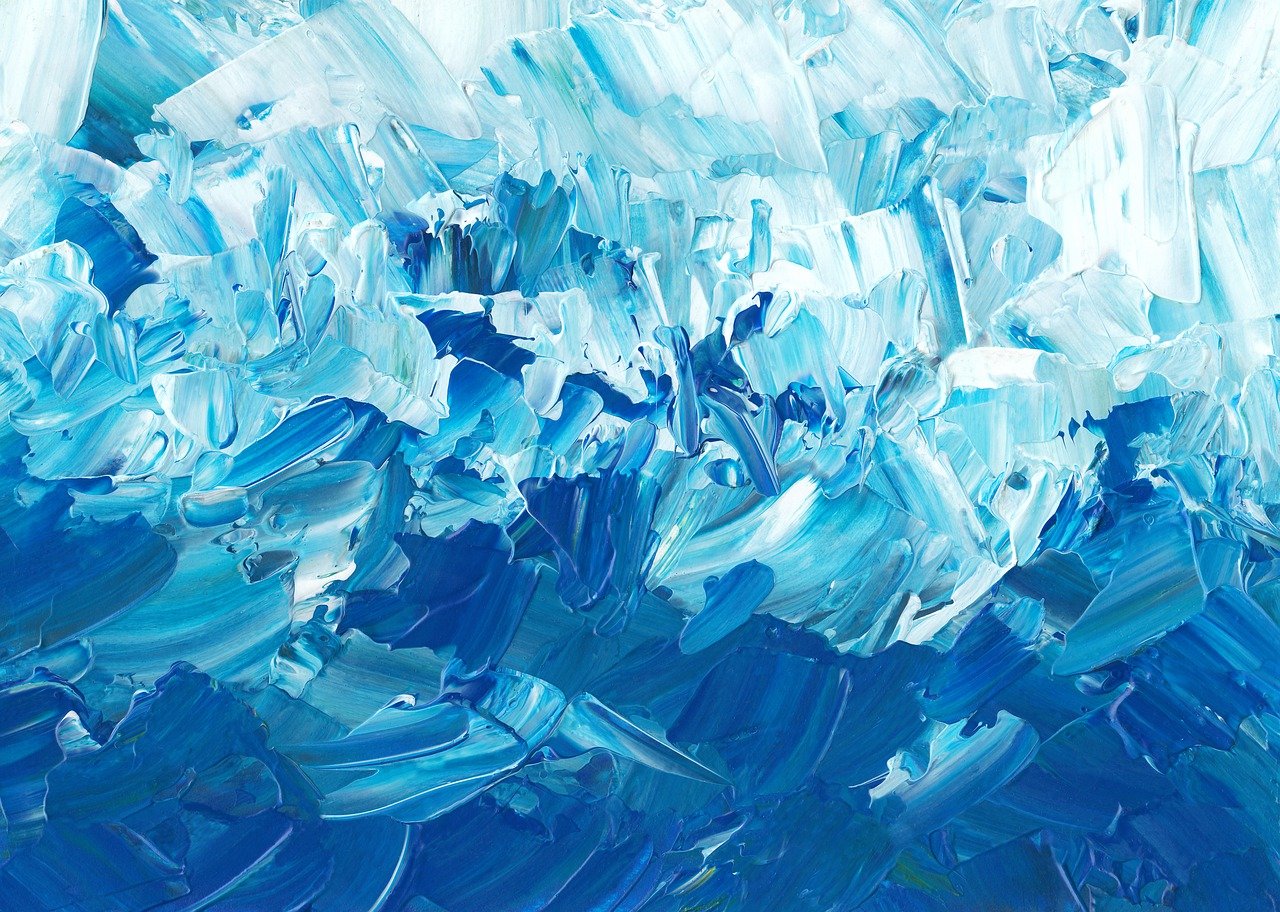 En Sie ein Bild, das ein digitales Gemälde mit einer harmonischen Farbpalette zeigt, in der die Farben nahtlos ineinander übergehen und ein Gefühl von Zusammenhalt und Ausgewogenheit vermitteln