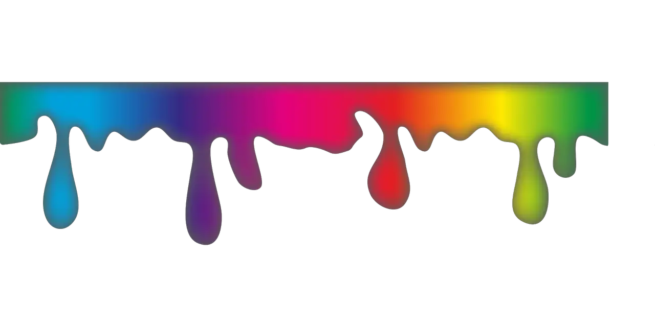 En Sie ein Bild, das ein Farbspektrum von warm bis kühl zeigt, mit einer Videokamera im Vordergrund
